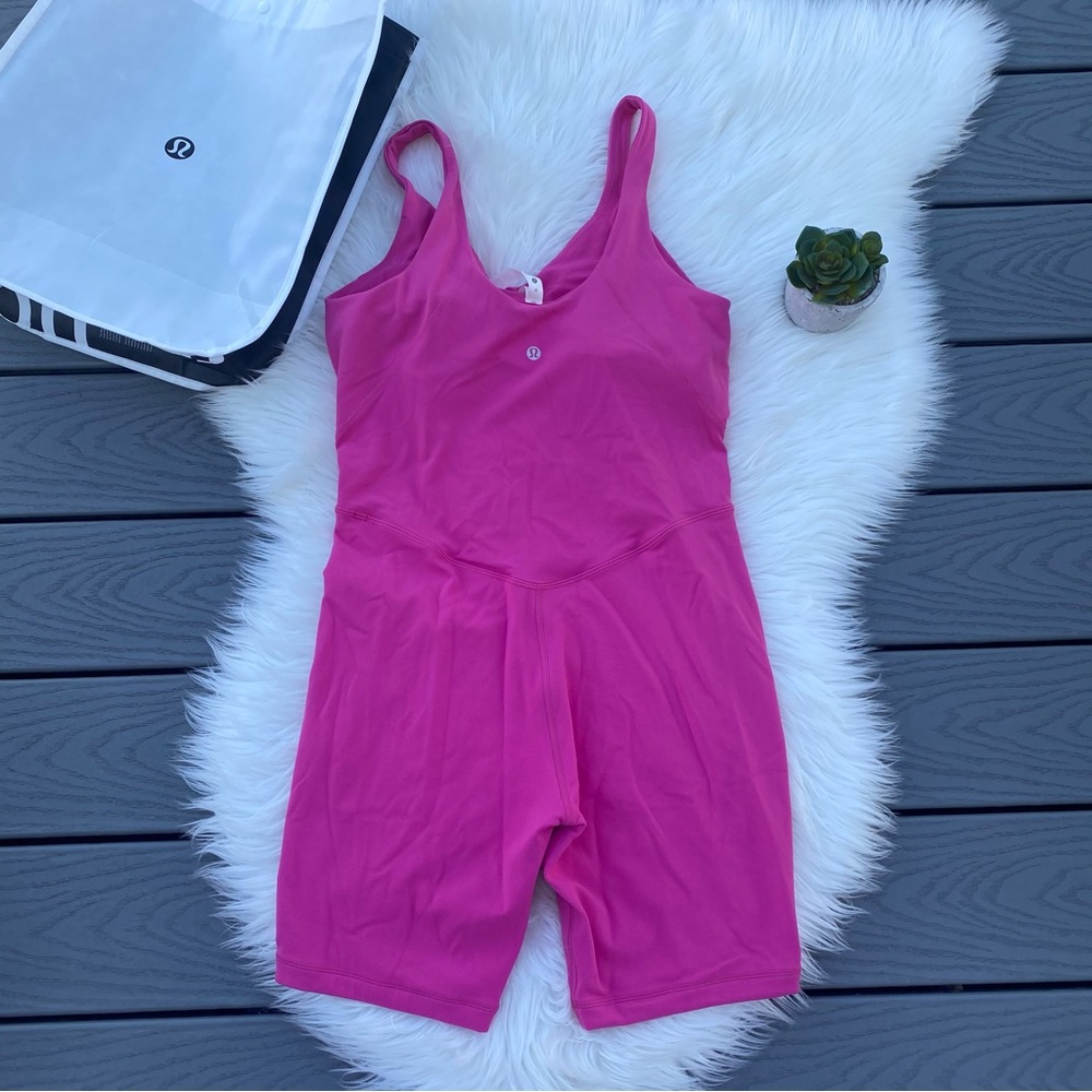 Lululemon Pink Align Bodysuit - Picture 3 of 3